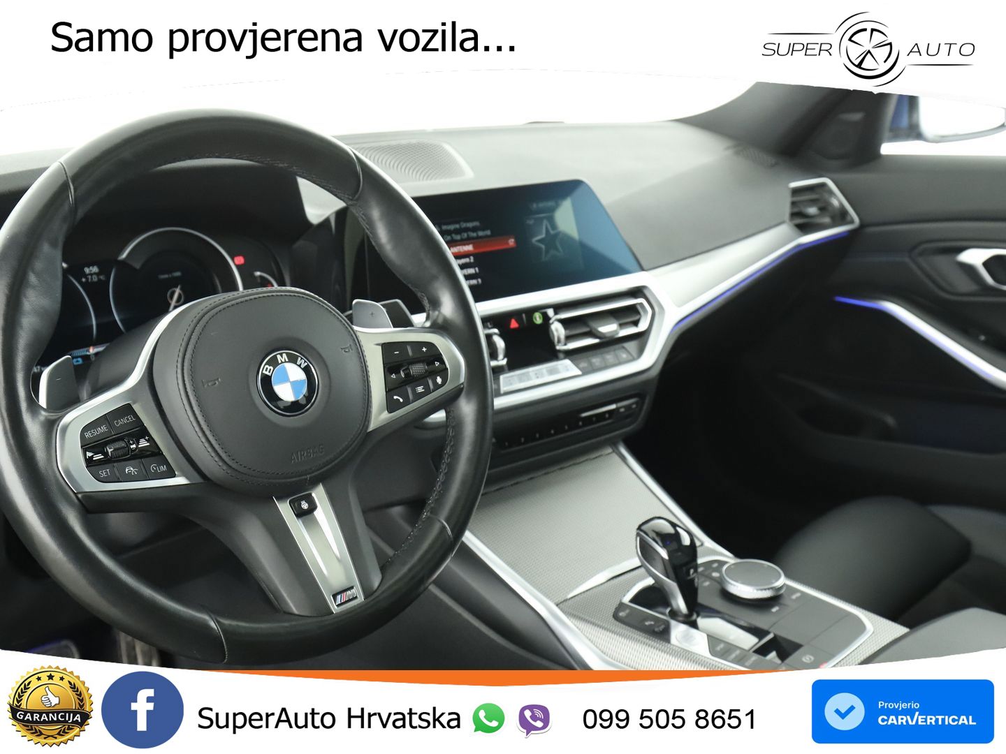 BMW 320i (184 KS) Steptronic M Sport LED+GR SJED+ACC