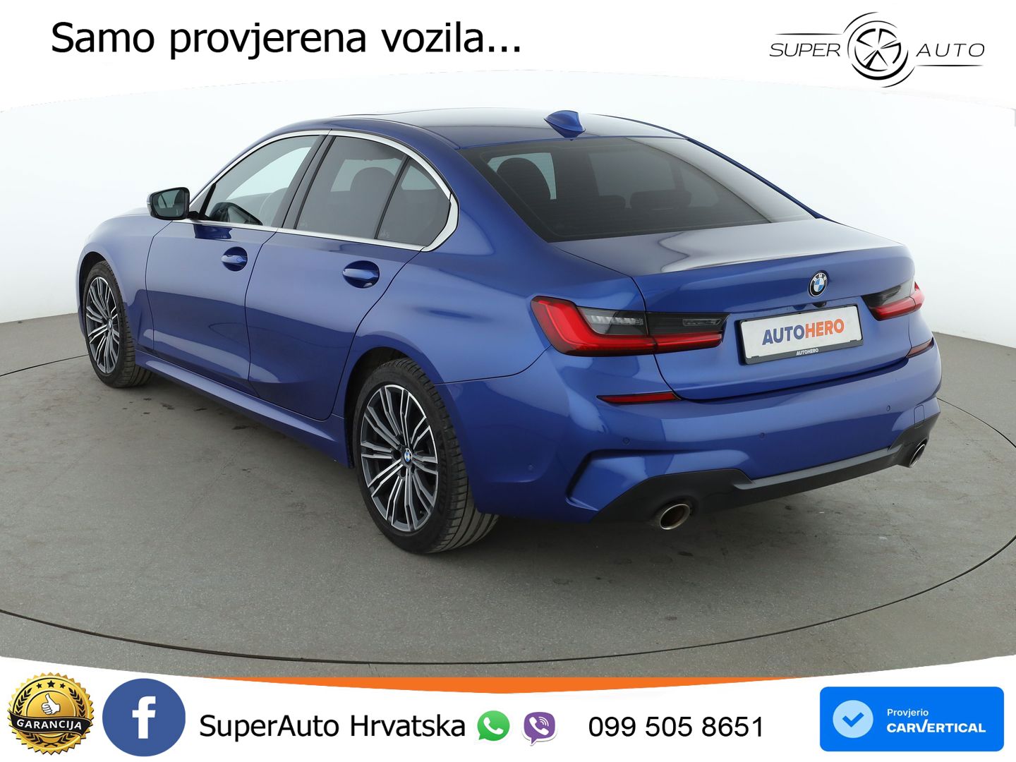 BMW 320i (184 KS) Steptronic M Sport LED+GR SJED+ACC