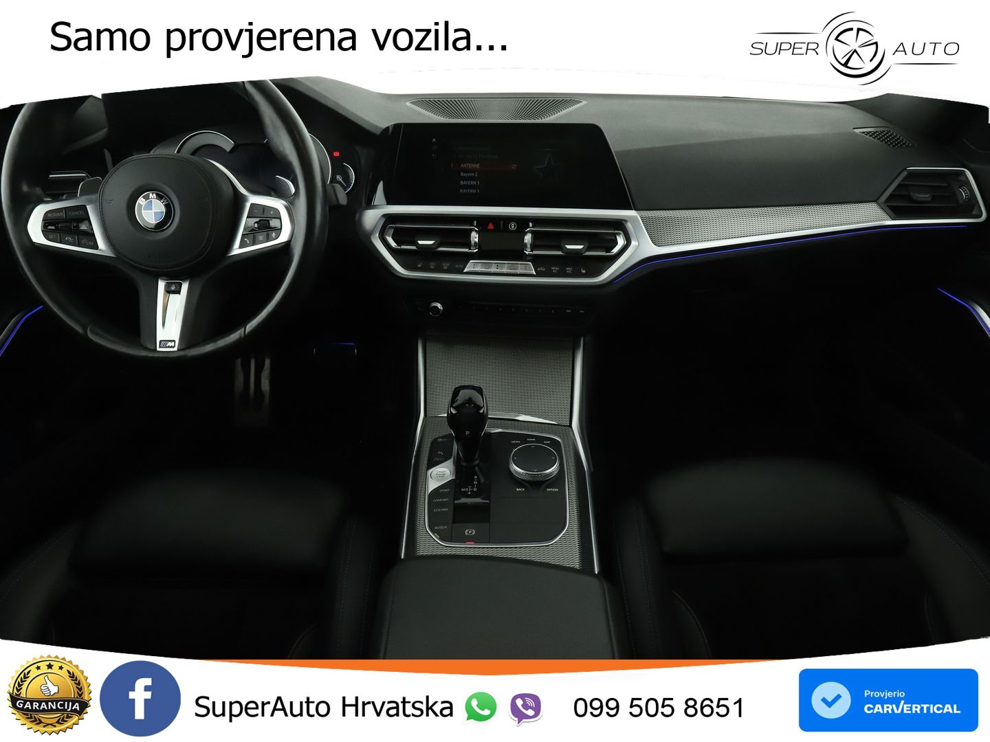 BMW 320i (184 KS) Steptronic M Sport LED+GR SJED+ACC