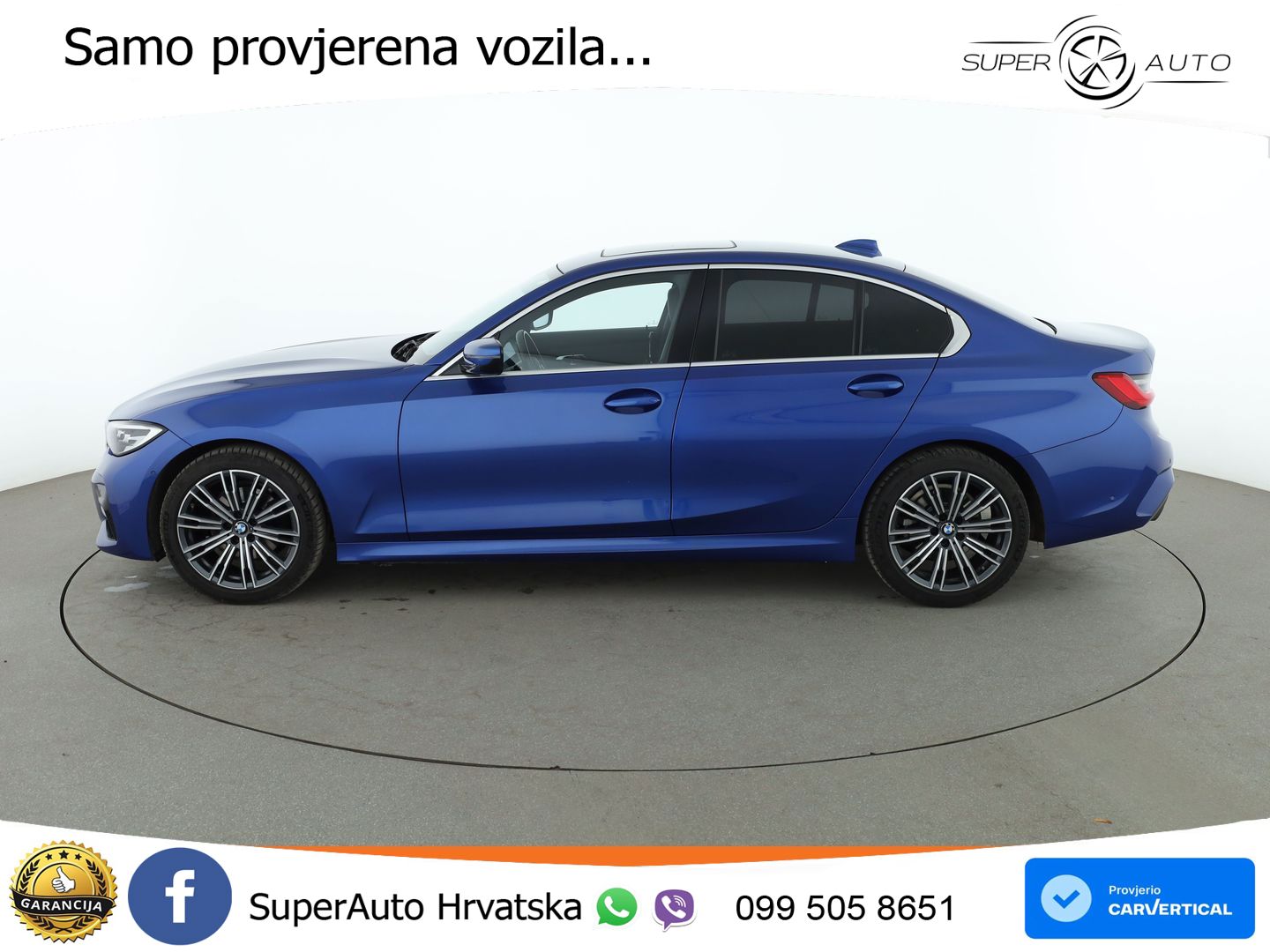 BMW 320i (184 KS) Steptronic M Sport LED+GR SJED+ACC