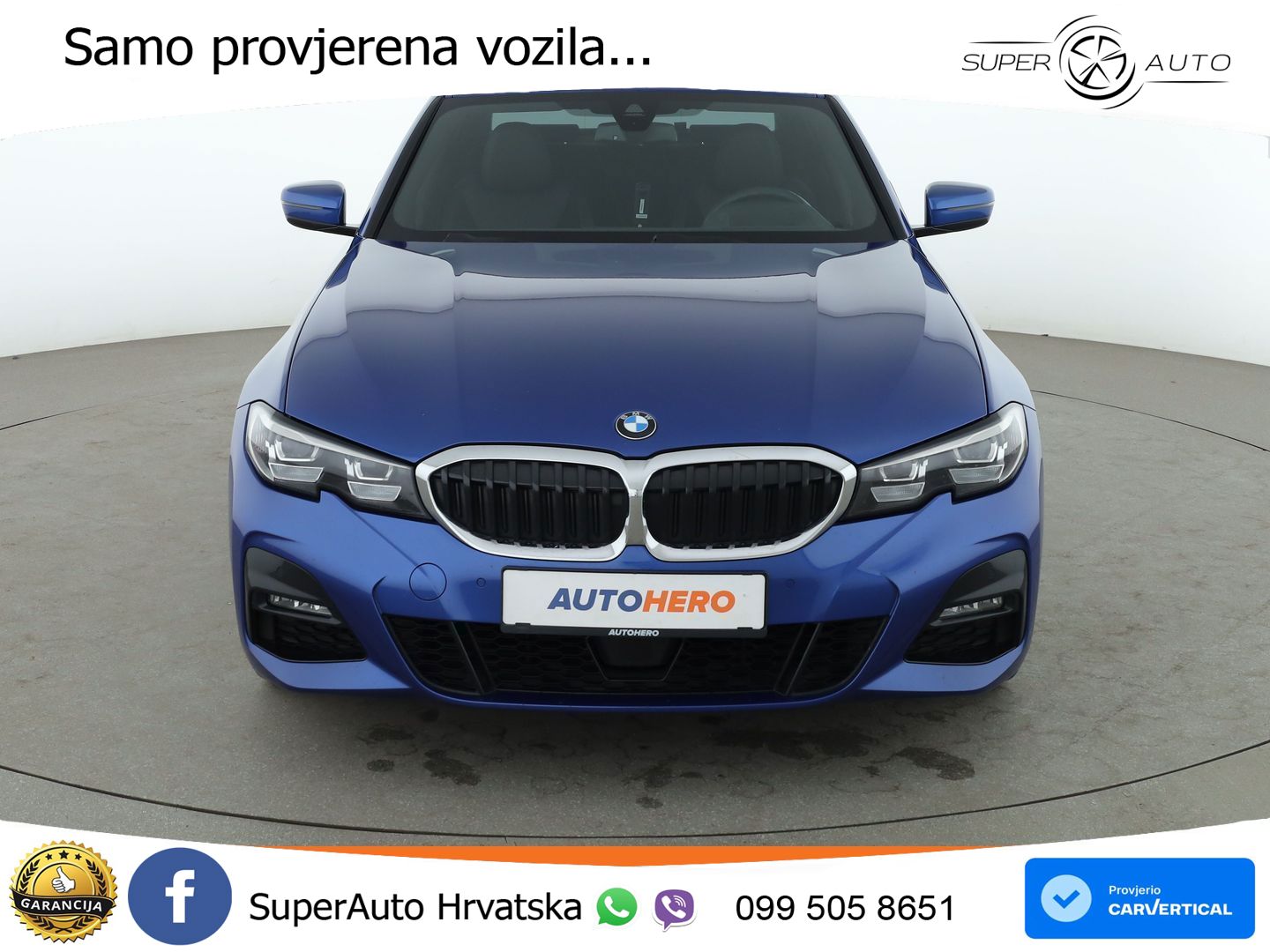 BMW 320i (184 KS) Steptronic M Sport LED+GR SJED+ACC