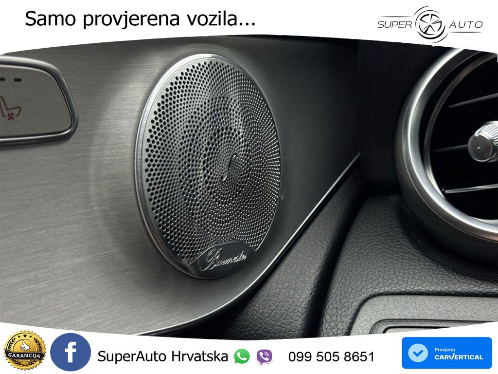 Mercedes AMG GLC 63 S V8 (510 KS) 4MATIC+ MCT ZRAČNI+ACC+GR SJED+KAM