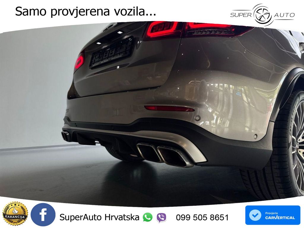 Mercedes AMG GLC 63 S V8 (510 KS) 4MATIC+ MCT ZRAČNI+ACC+GR SJED+KAM
