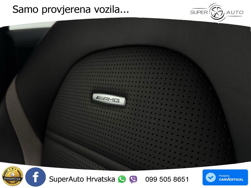 Mercedes AMG GLC 63 S V8 (510 KS) 4MATIC+ MCT ZRAČNI+ACC+GR SJED+KAM