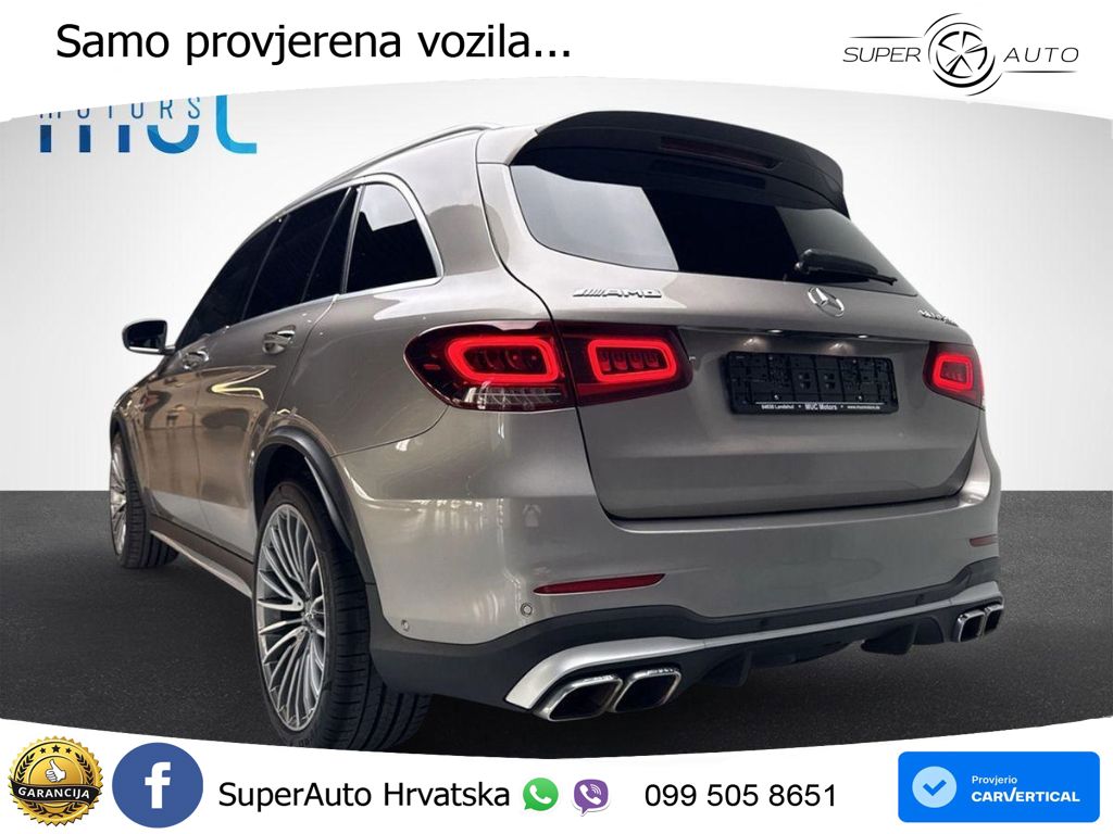 Mercedes AMG GLC 63 S V8 (510 KS) 4MATIC+ MCT ZRAČNI+ACC+GR SJED+KAM