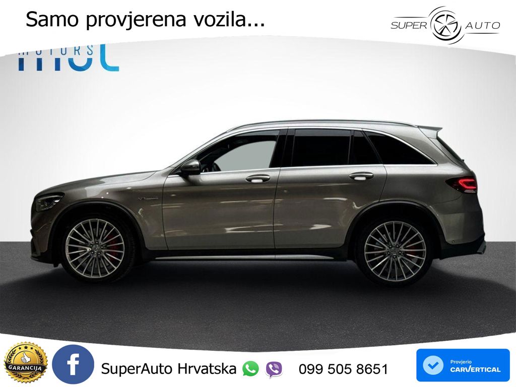 Mercedes AMG GLC 63 S V8 (510 KS) 4MATIC+ MCT ZRAČNI+ACC+GR SJED+KAM