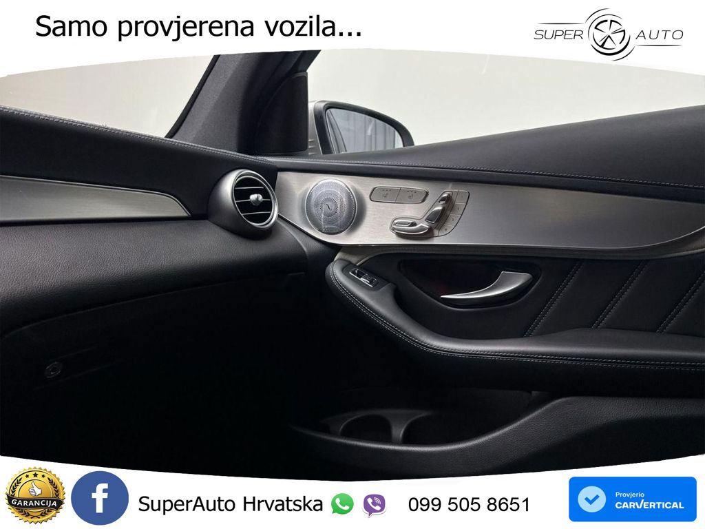 Mercedes AMG GLC 63 S V8 (510 KS) 4MATIC+ MCT ZRAČNI+ACC+GR SJED+KAM