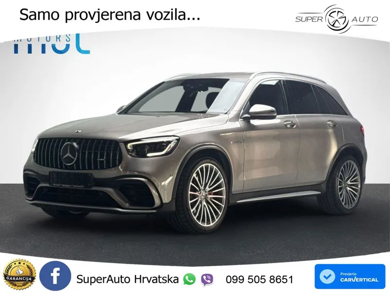 Mercedes AMG GLC 63 S V8 (510 KS) 4MATIC+ MCT ZRAČNI+ACC+GR SJED+KAM
