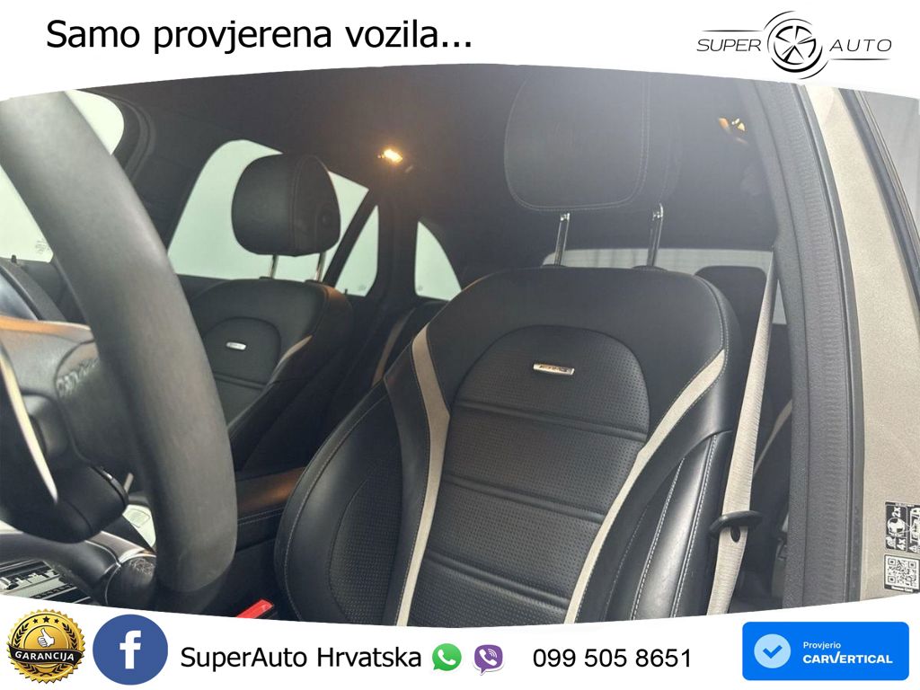 Mercedes AMG GLC 63 S V8 (510 KS) 4MATIC+ MCT ZRAČNI+ACC+GR SJED+KAM