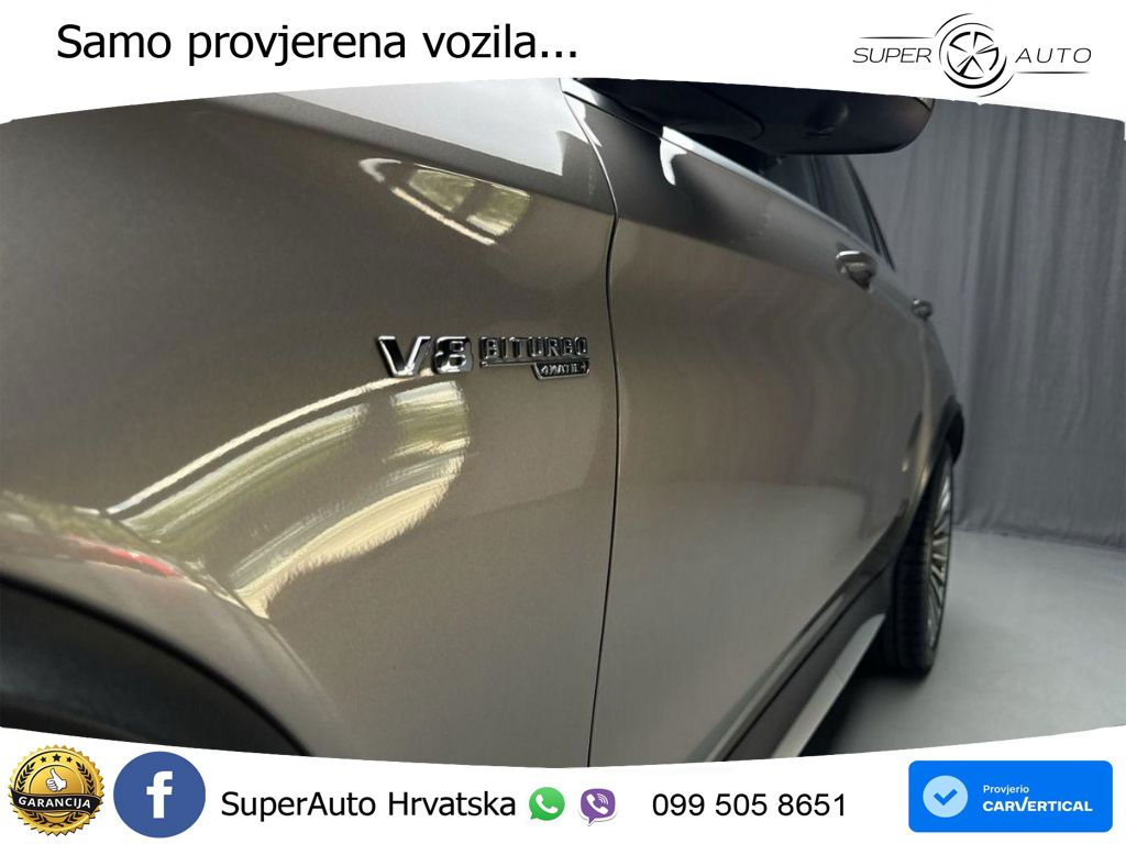 Mercedes AMG GLC 63 S V8 (510 KS) 4MATIC+ MCT ZRAČNI+ACC+GR SJED+KAM