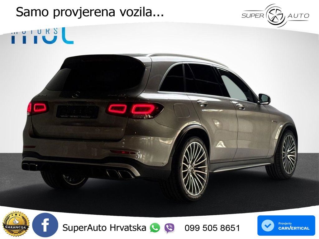 Mercedes AMG GLC 63 S V8 (510 KS) 4MATIC+ MCT ZRAČNI+ACC+GR SJED+KAM
