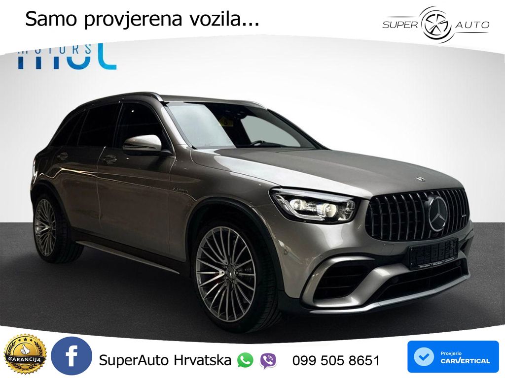 Mercedes AMG GLC 63 S V8 (510 KS) 4MATIC+ MCT ZRAČNI+ACC+GR SJED+KAM