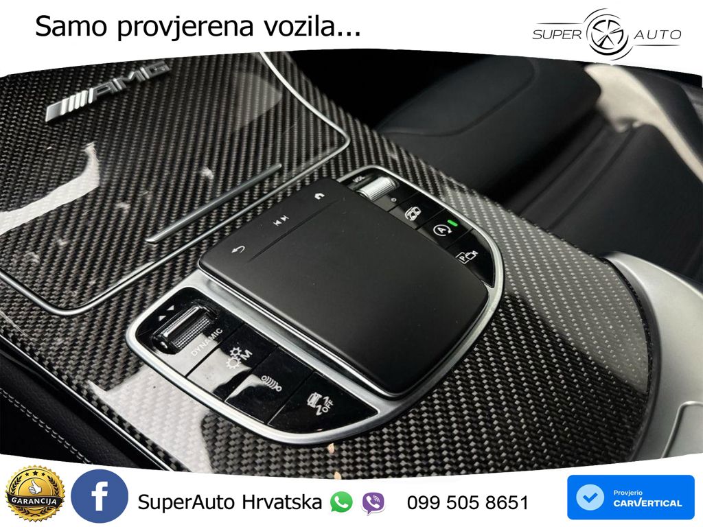 Mercedes AMG GLC 63 S V8 (510 KS) 4MATIC+ MCT ZRAČNI+ACC+GR SJED+KAM