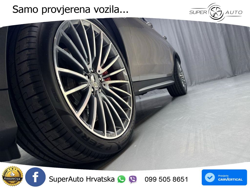 Mercedes AMG GLC 63 S V8 (510 KS) 4MATIC+ MCT ZRAČNI+ACC+GR SJED+KAM