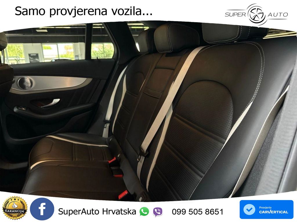 Mercedes AMG GLC 63 S V8 (510 KS) 4MATIC+ MCT ZRAČNI+ACC+GR SJED+KAM