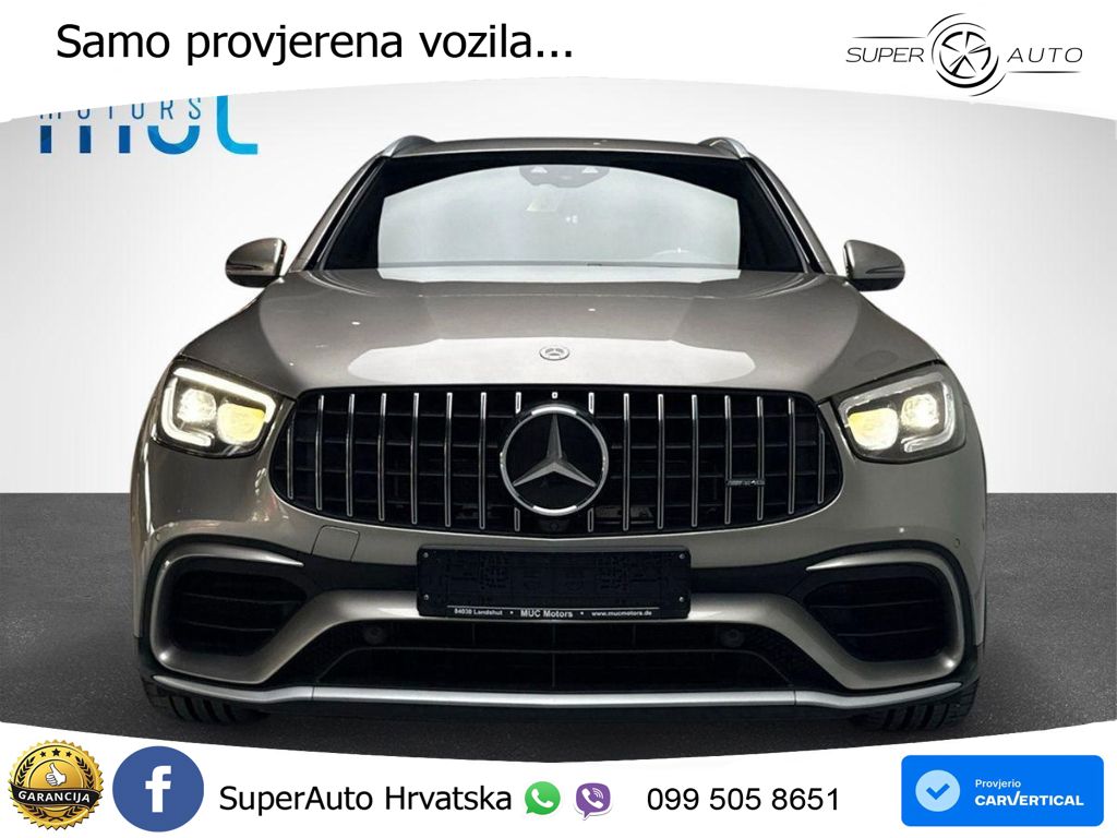 Mercedes AMG GLC 63 S V8 (510 KS) 4MATIC+ MCT ZRAČNI+ACC+GR SJED+KAM