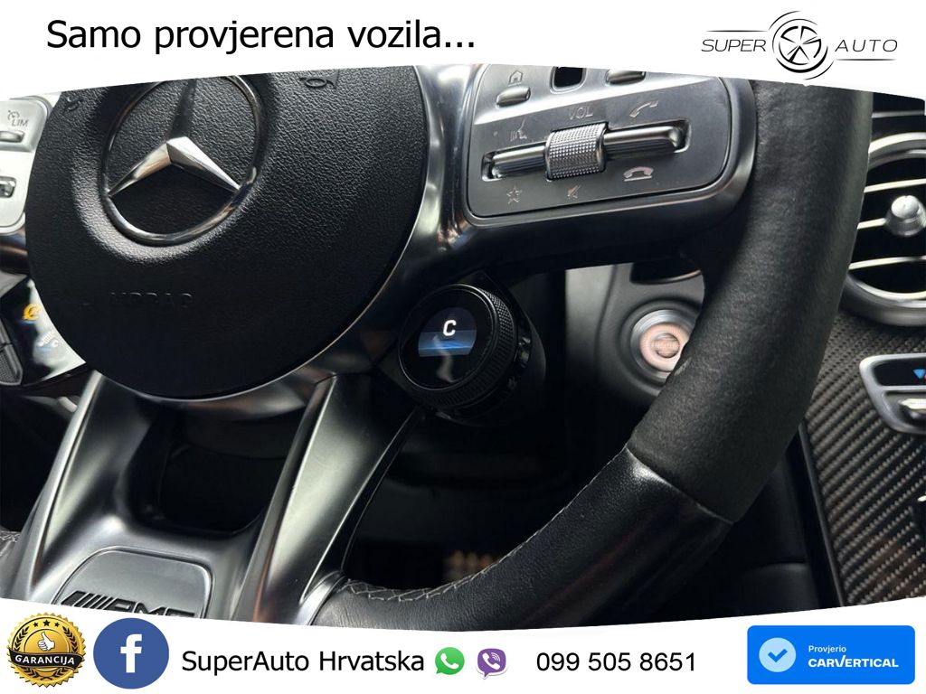Mercedes AMG GLC 63 S V8 (510 KS) 4MATIC+ MCT ZRAČNI+ACC+GR SJED+KAM