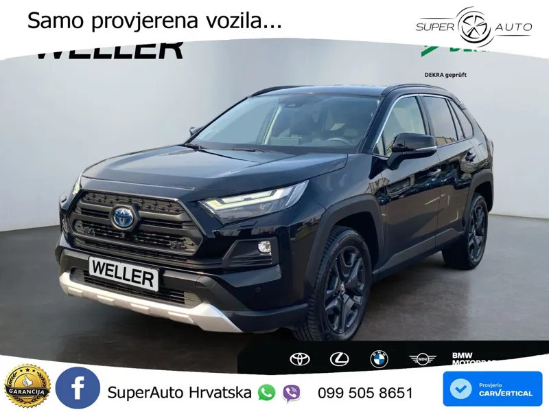 Toyota RAV4 2.5 (222 KS) Hybrid E-Four e-CVT LED+GR SJED+ACC