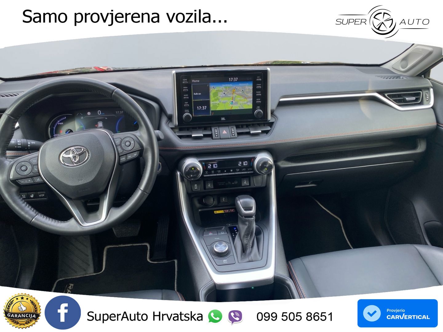 Toyota RAV4 2.5 (222 KS) Hybrid E-Four e-CVT LED+GR SJED+ACC