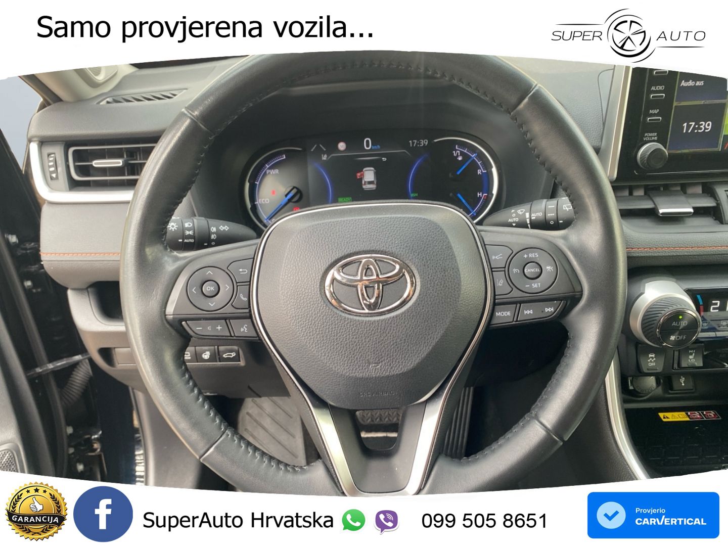 Toyota RAV4 2.5 (222 KS) Hybrid E-Four e-CVT LED+GR SJED+ACC