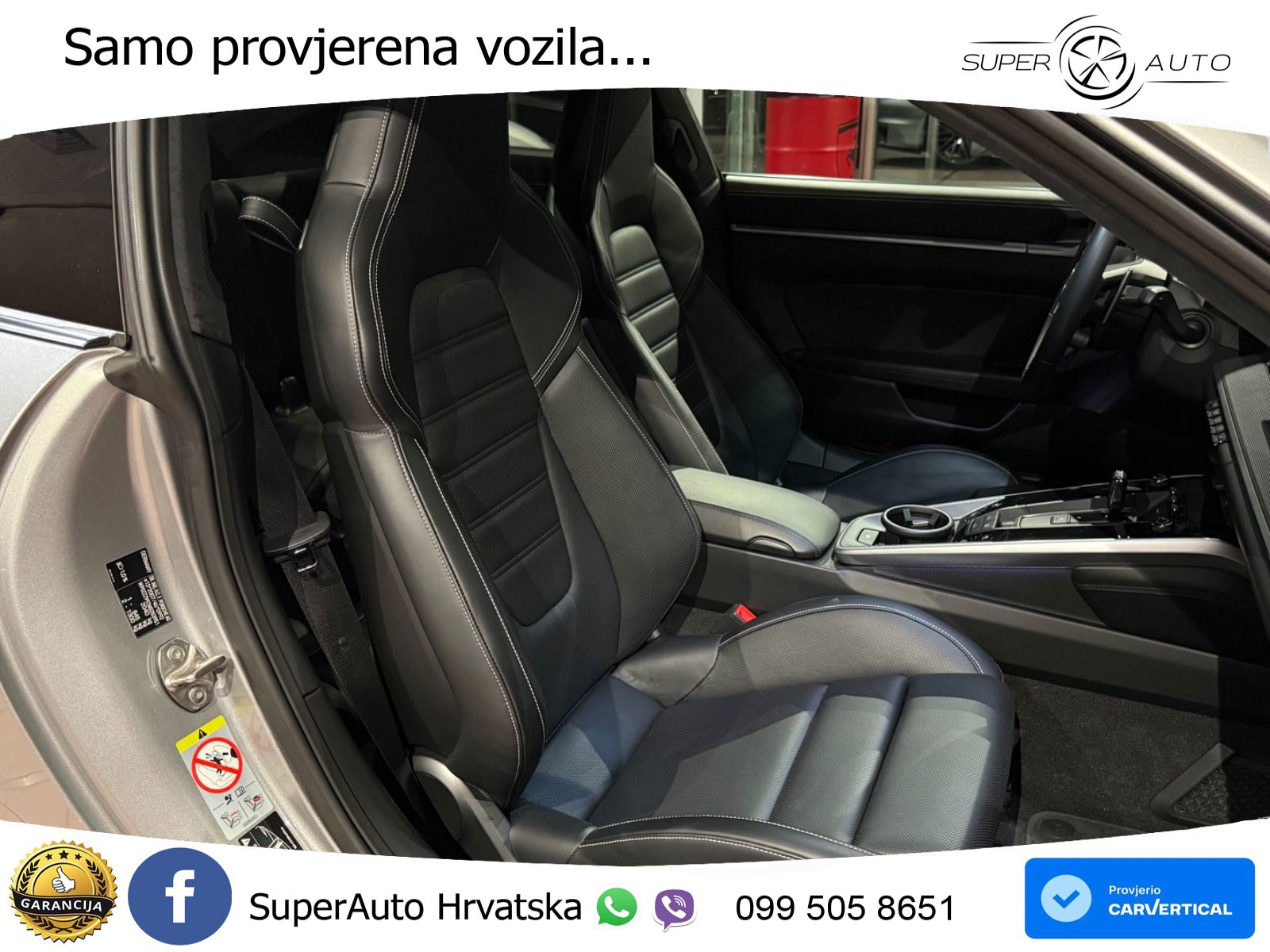 Porsche 911 Turbo 3.8 (580 KS) PDK ZRAČNI+ACC+GR SJED+KAM+PANO