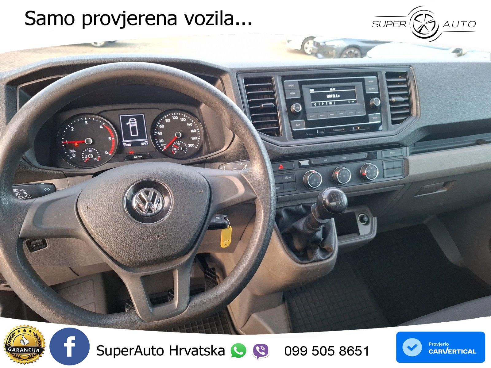 Volkswagen Crafter Pritsche 35 MR mit Kipperaufbau Fa. Scho 140 KS