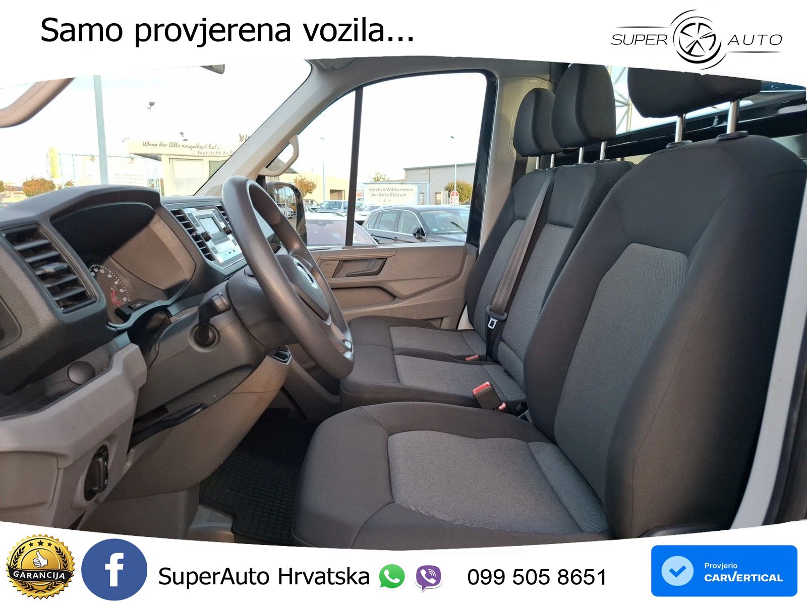Volkswagen Crafter Pritsche 35 MR mit Kipperaufbau Fa. Scho 140 KS