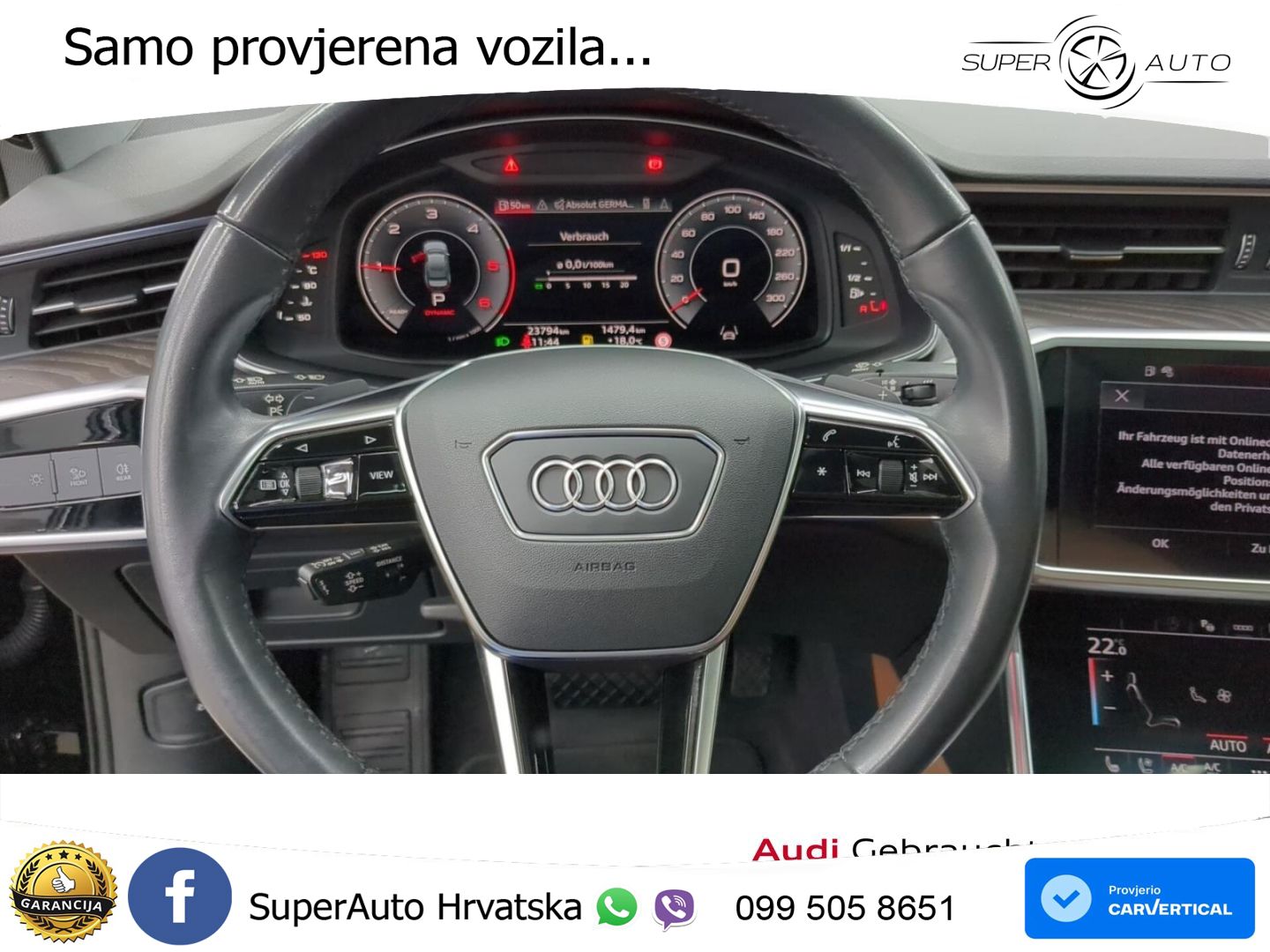 Audi A6 40 TDI (204 KS) quattro ultra S tronic LED+GR SJED+ACC
