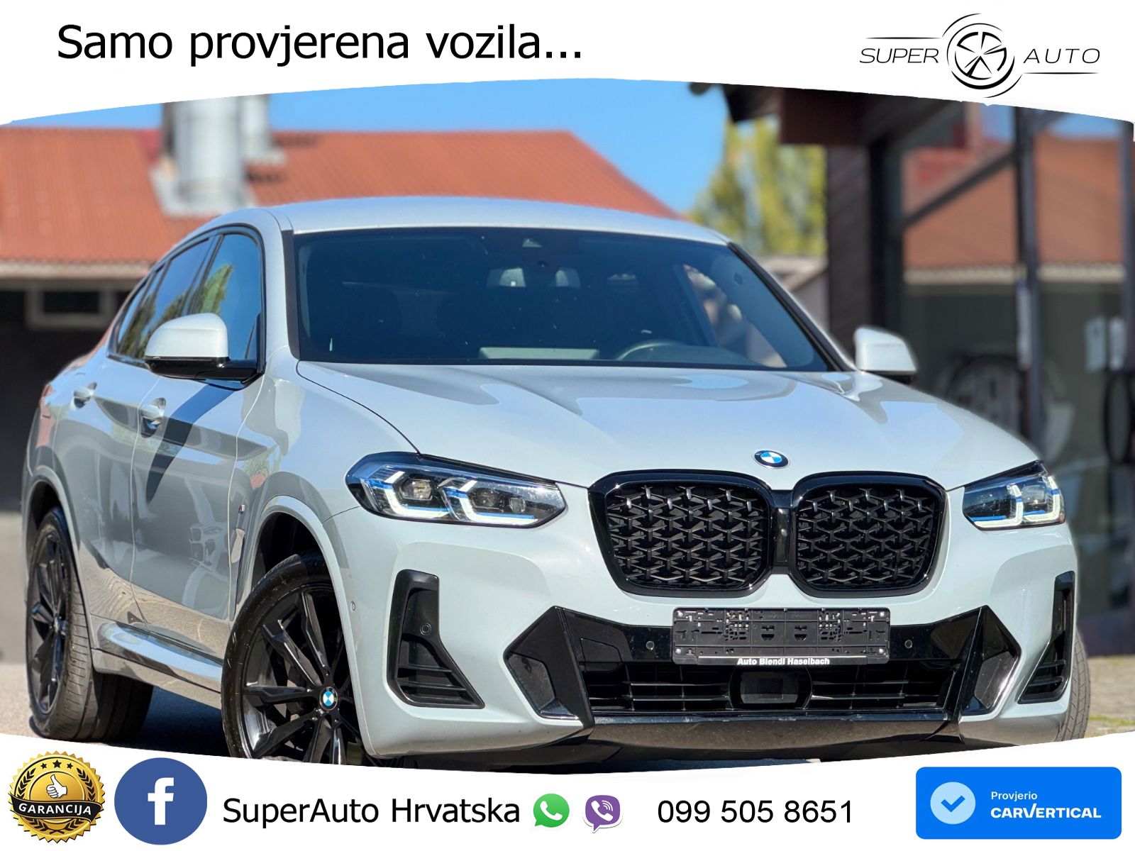 BMW X4 30d (286 KS) xDrive Steptronic M Sport LED+GR SJED+ACC