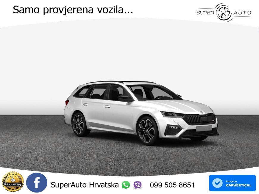Škoda Octavia Combi RS 2.0 TSI (245 KS) DSG