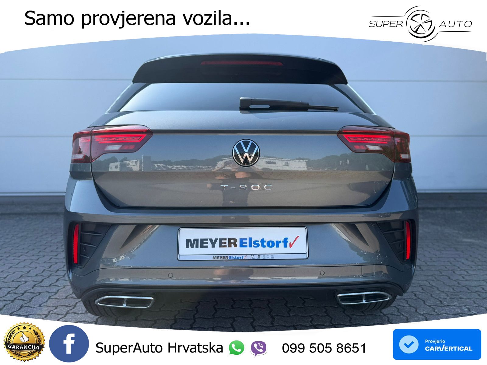 Volkswagen T-Roc 1.5 TSI (150 KS) DSG R-Line LED+GR SJED+ACC