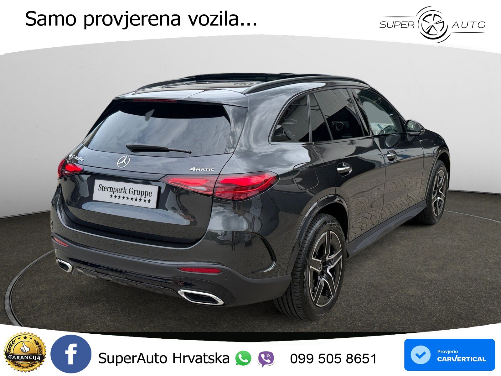 Mercedes GLC 400e (381 KS) 4MATIC 9G-TRONIC AMG ACC+HEAD+4xGR SJED+360+PANO