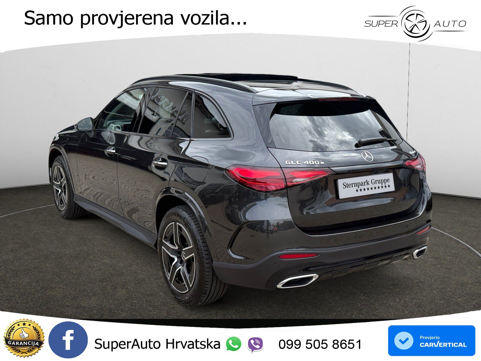 Mercedes GLC 400e (381 KS) 4MATIC 9G-TRONIC AMG ACC+HEAD+4xGR SJED+360+PANO