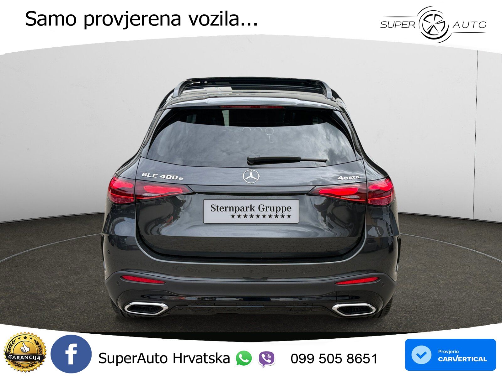 Mercedes GLC 400e (381 KS) 4MATIC 9G-TRONIC AMG ACC+HEAD+4xGR SJED+360+PANO