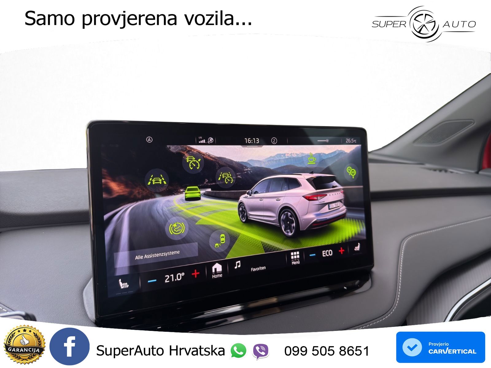 Škoda Enyaq iV RS 82 kWh (299 KS) AWD Suite MATRIX+GR SJED+KAM