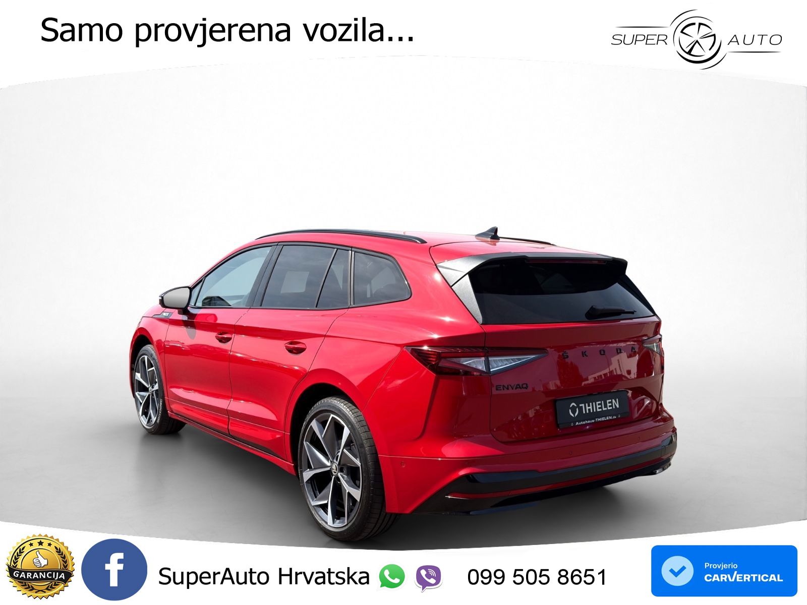 Škoda Enyaq iV RS 82 kWh (299 KS) AWD Suite MATRIX+GR SJED+KAM