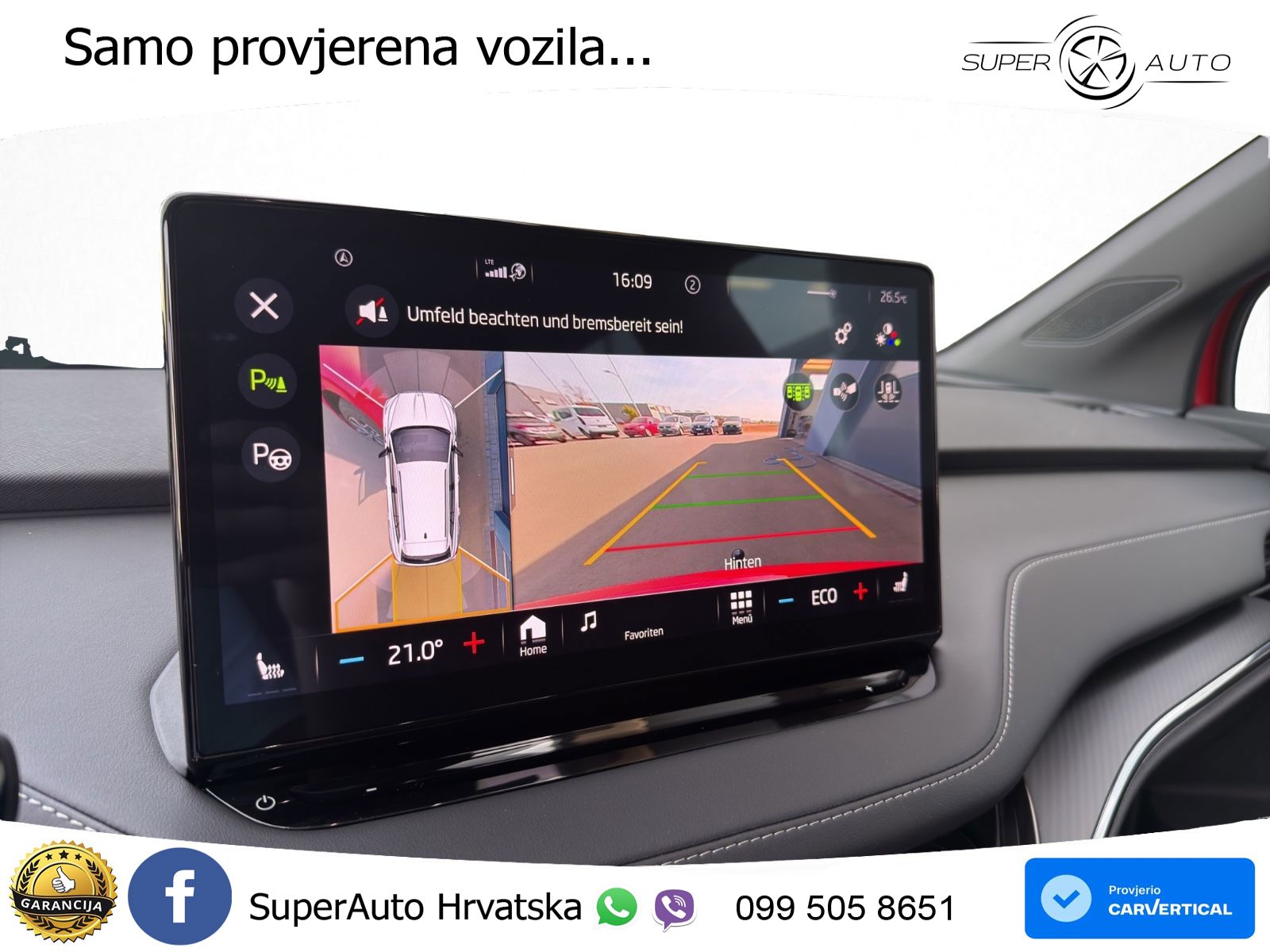 Škoda Enyaq iV RS 82 kWh (299 KS) AWD Suite MATRIX+GR SJED+KAM