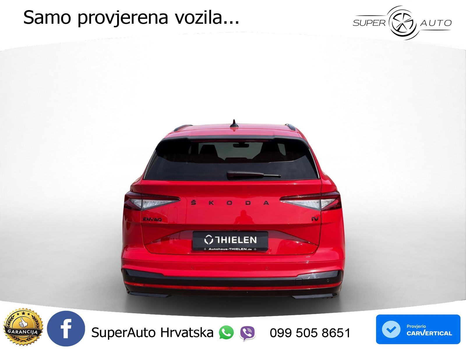Škoda Enyaq iV RS 82 kWh (299 KS) AWD Suite MATRIX+GR SJED+KAM