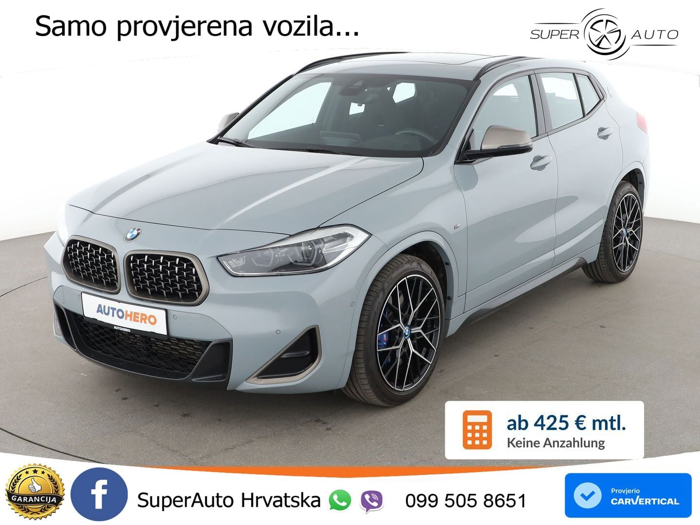 BMW X2 M35i xDrive Steptronic LED+GR SJED+ACC