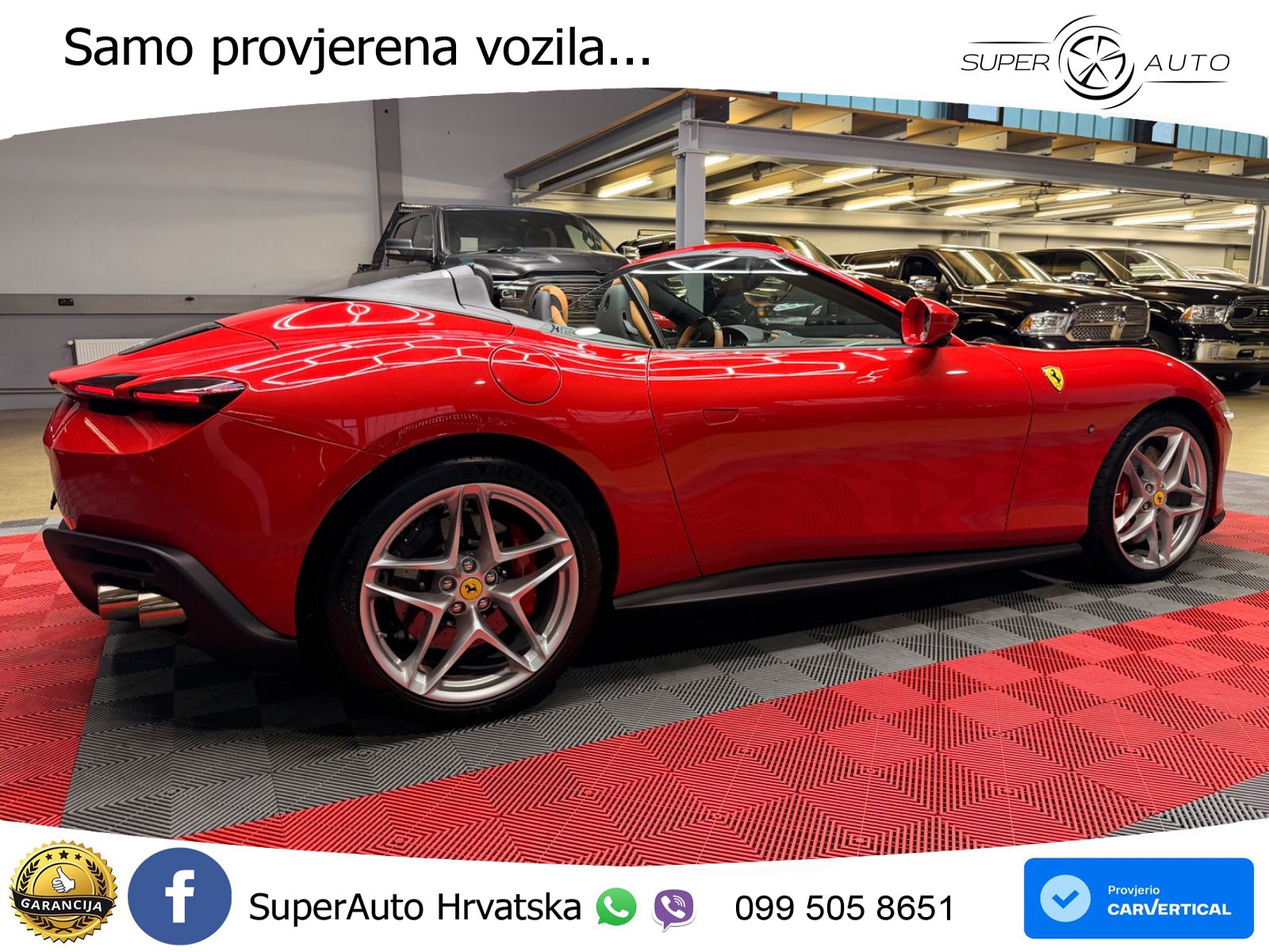 Ferrari Roma Spider 3.9 V8 (620 KS) F1 DCT LED+GR SJED+ACC