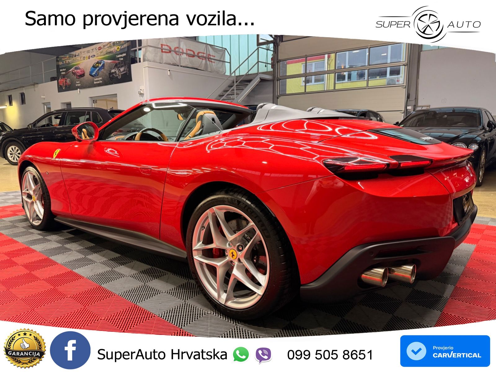 Ferrari Roma Spider 3.9 V8 (620 KS) F1 DCT LED+GR SJED+ACC
