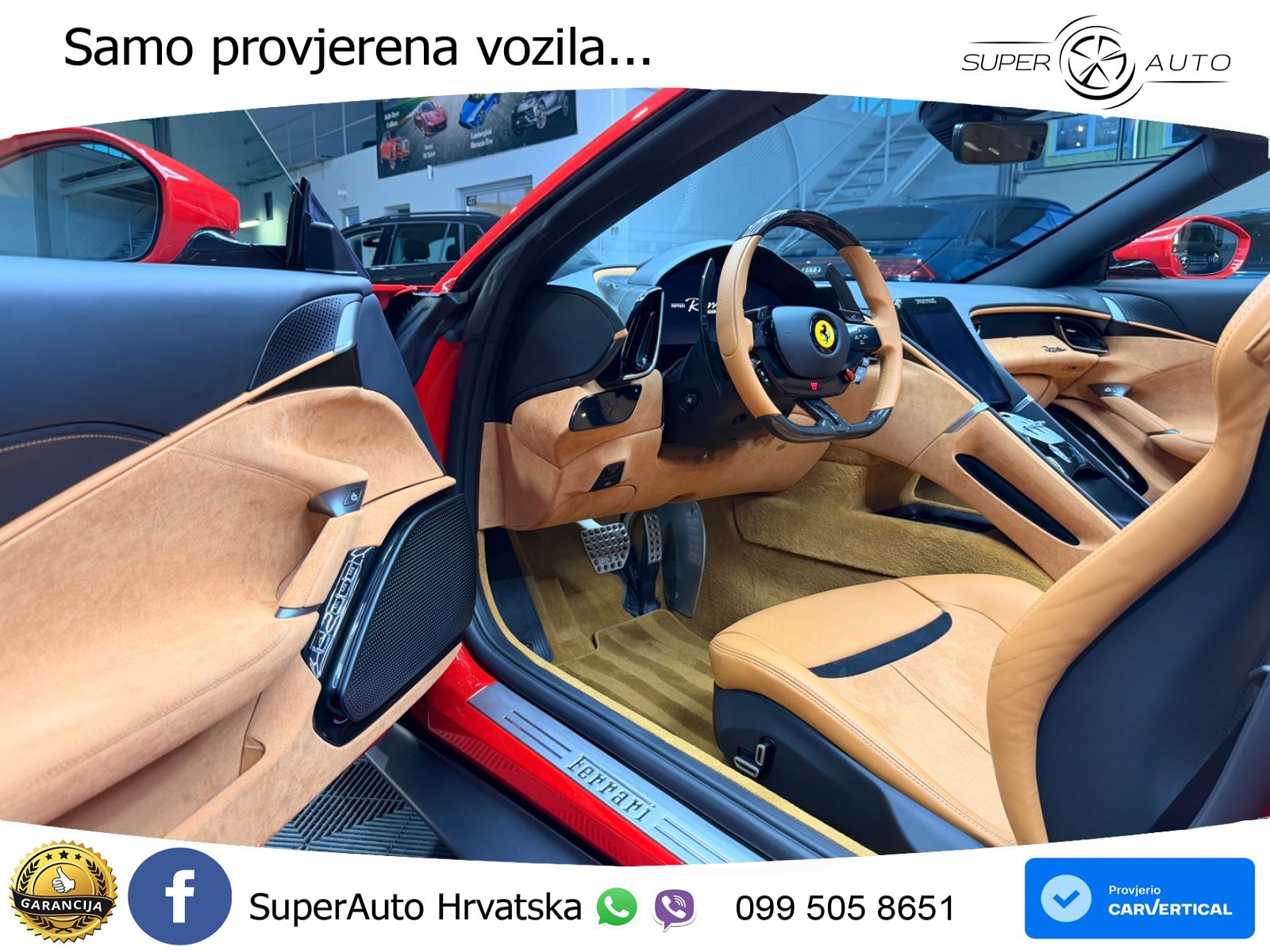 Ferrari Roma Spider 3.9 V8 (620 KS) F1 DCT LED+GR SJED+ACC