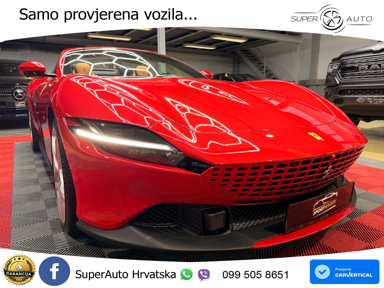 Ferrari Roma Spider 3.9 V8 (620 KS) F1 DCT LED+GR SJED+ACC