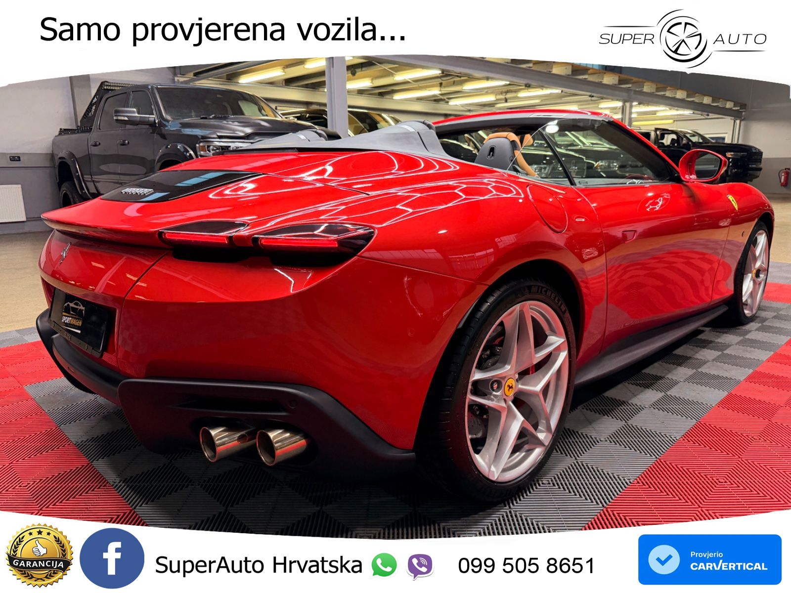 Ferrari Roma Spider 3.9 V8 (620 KS) F1 DCT LED+GR SJED+ACC