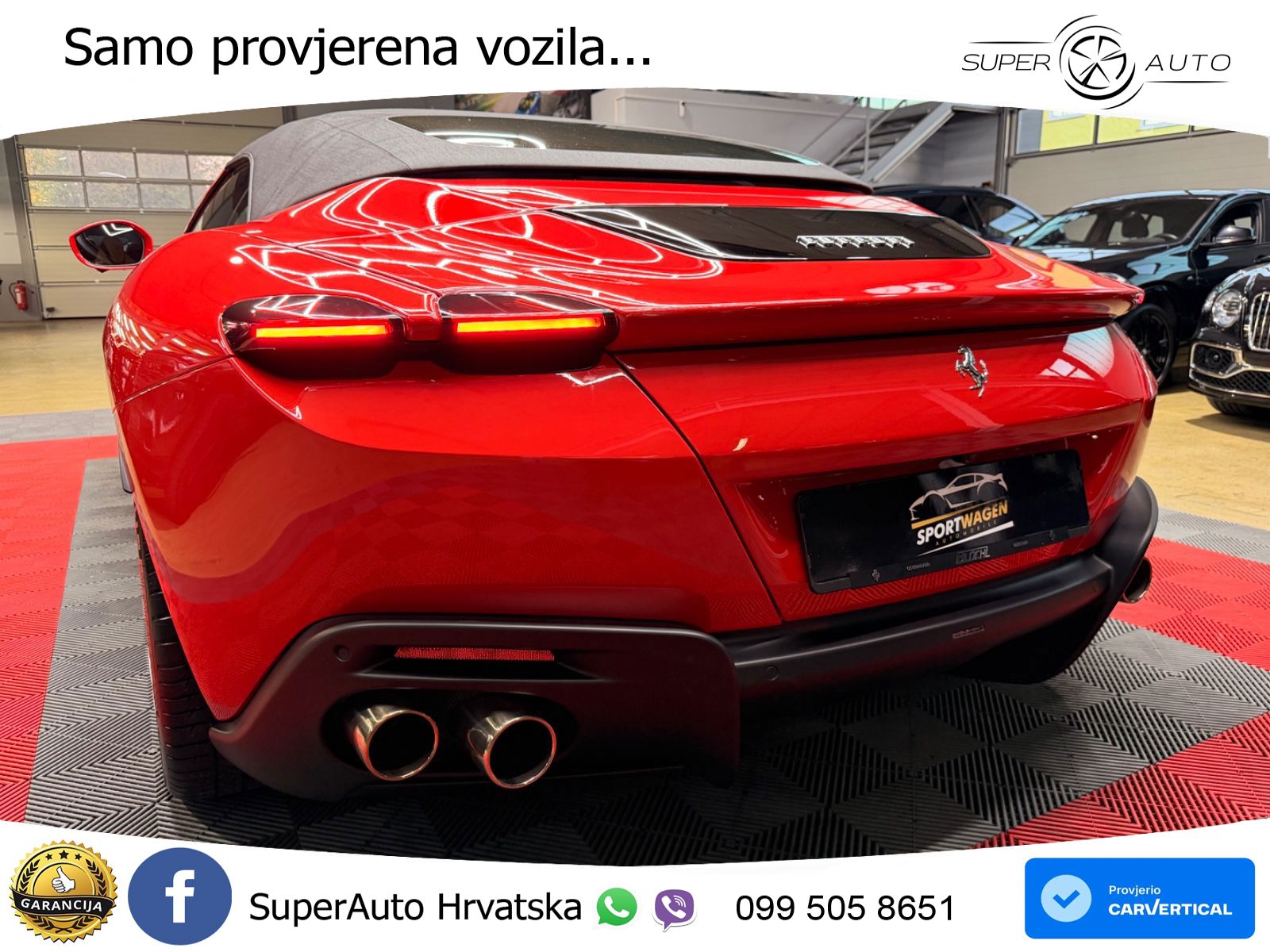 Ferrari Roma Spider 3.9 V8 (620 KS) F1 DCT LED+GR SJED+ACC