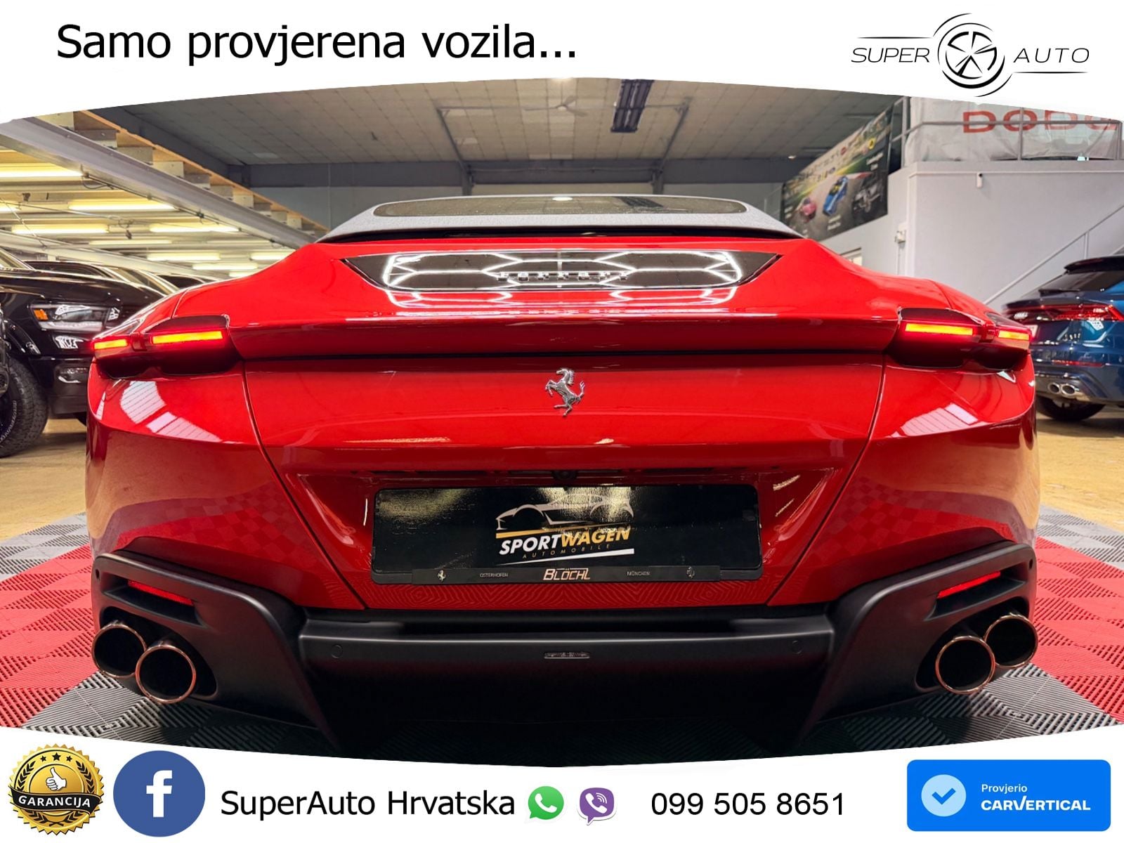 Ferrari Roma Spider 3.9 V8 (620 KS) F1 DCT LED+GR SJED+ACC