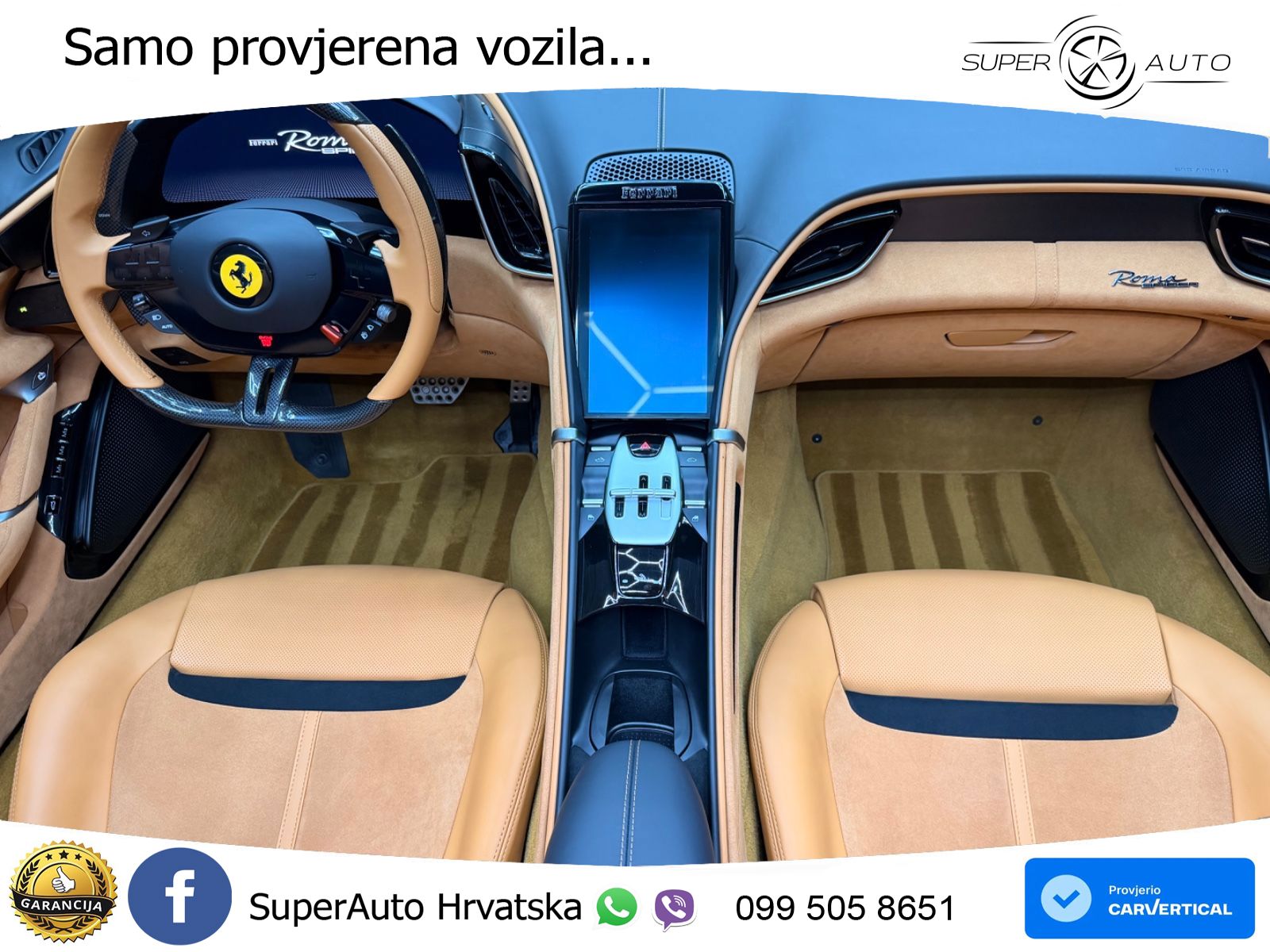 Ferrari Roma Spider 3.9 V8 (620 KS) F1 DCT LED+GR SJED+ACC