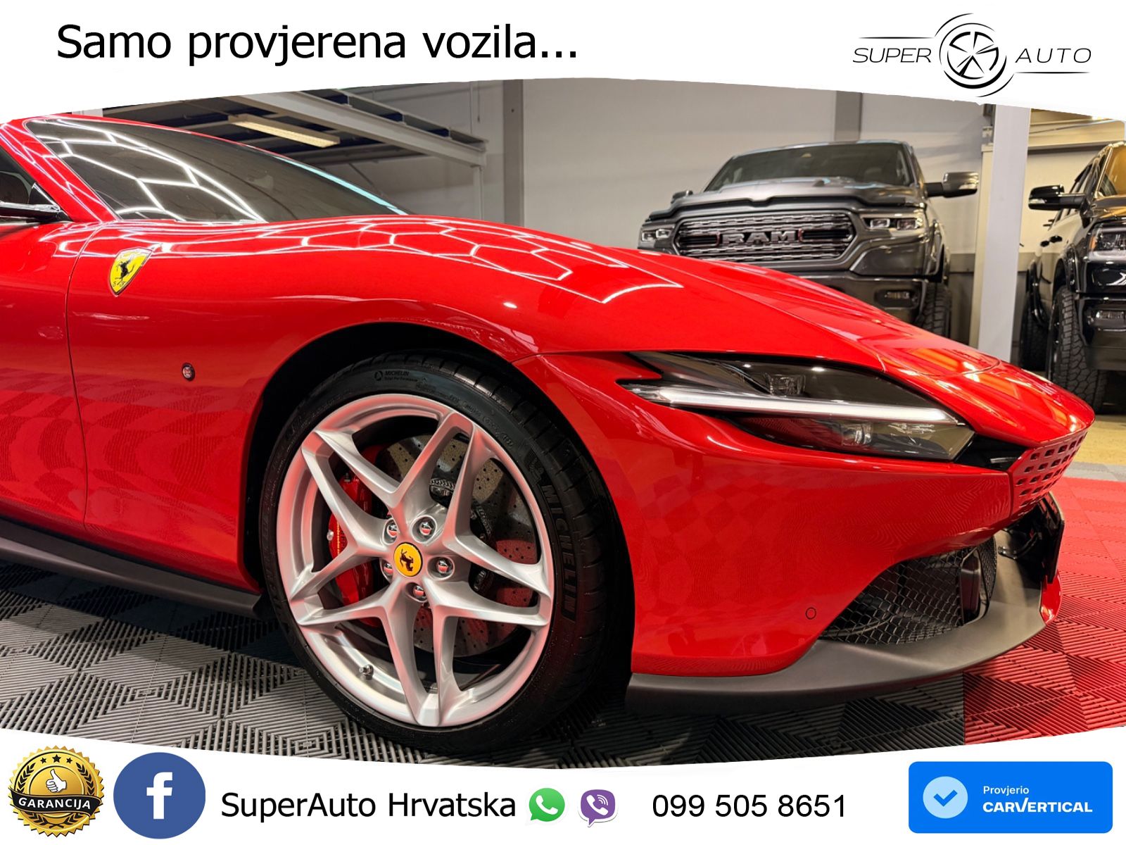 Ferrari Roma Spider 3.9 V8 (620 KS) F1 DCT LED+GR SJED+ACC