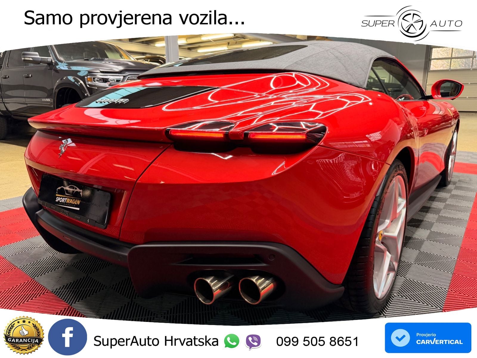 Ferrari Roma Spider 3.9 V8 (620 KS) F1 DCT LED+GR SJED+ACC