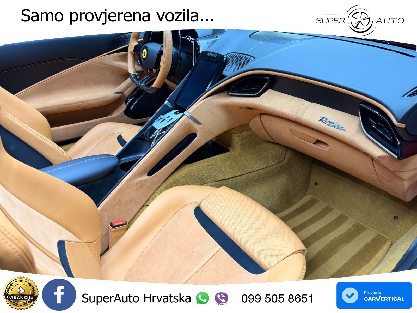 Ferrari Roma Spider 3.9 V8 (620 KS) F1 DCT LED+GR SJED+ACC
